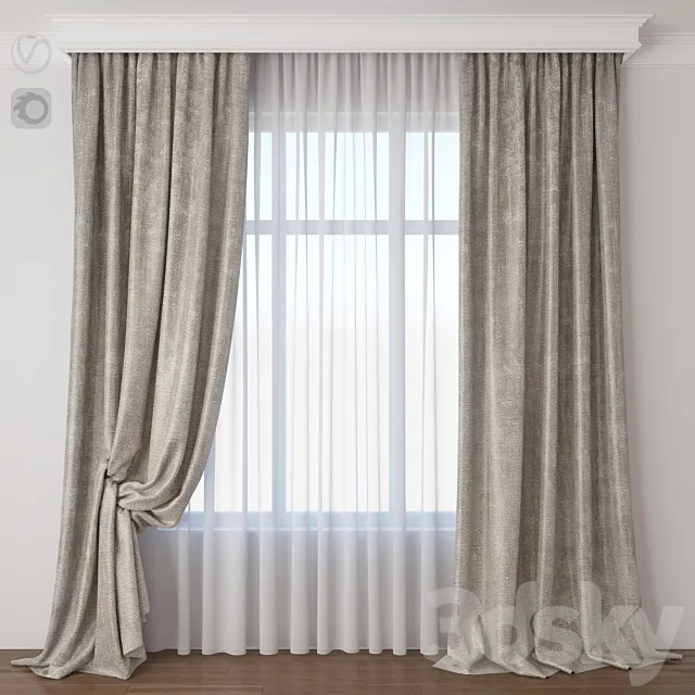 Curtain 3DModel