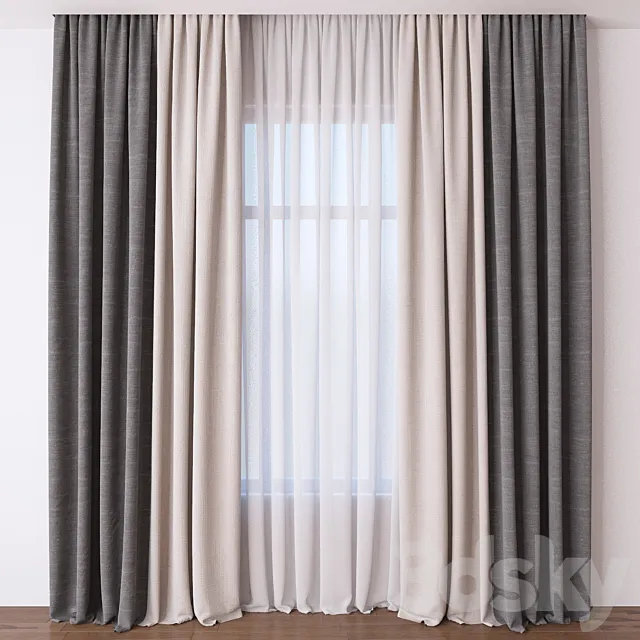 Curtain 3DModel