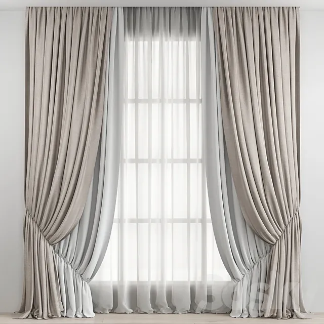 Curtain 3DModel