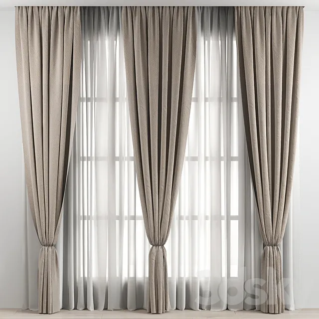 Curtain 3DModel