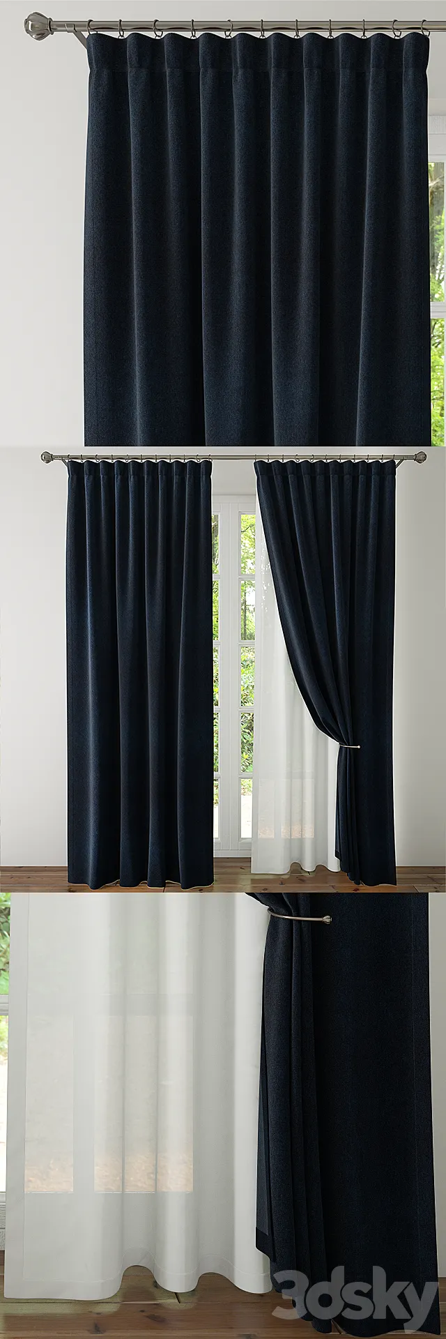 Curtain 4 3DModel