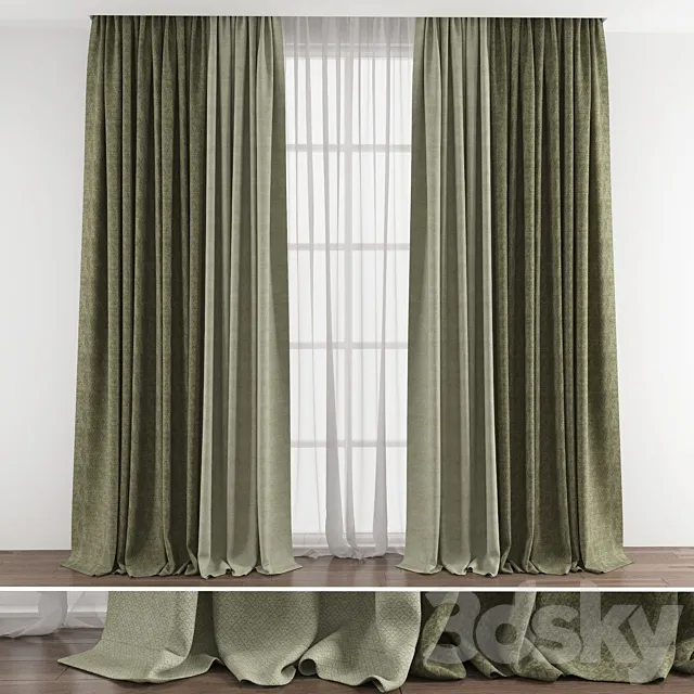 Curtain 400 3DModel
