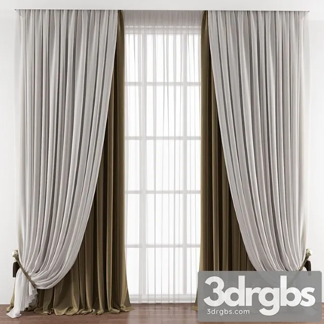 Curtain 412 3D Model Free