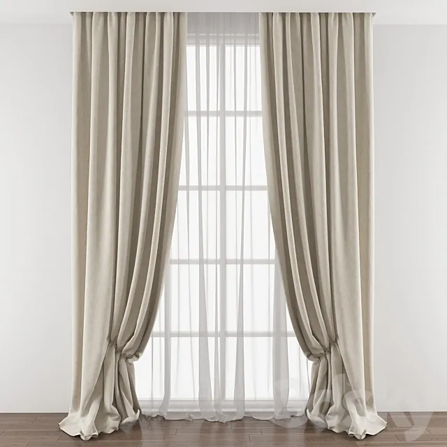 Curtain 421 3D Model