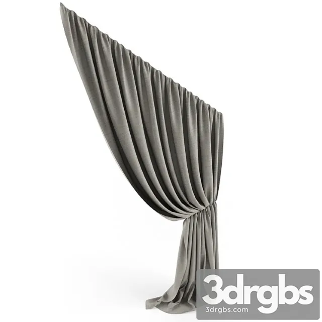 Curtain 429 3D Model Free