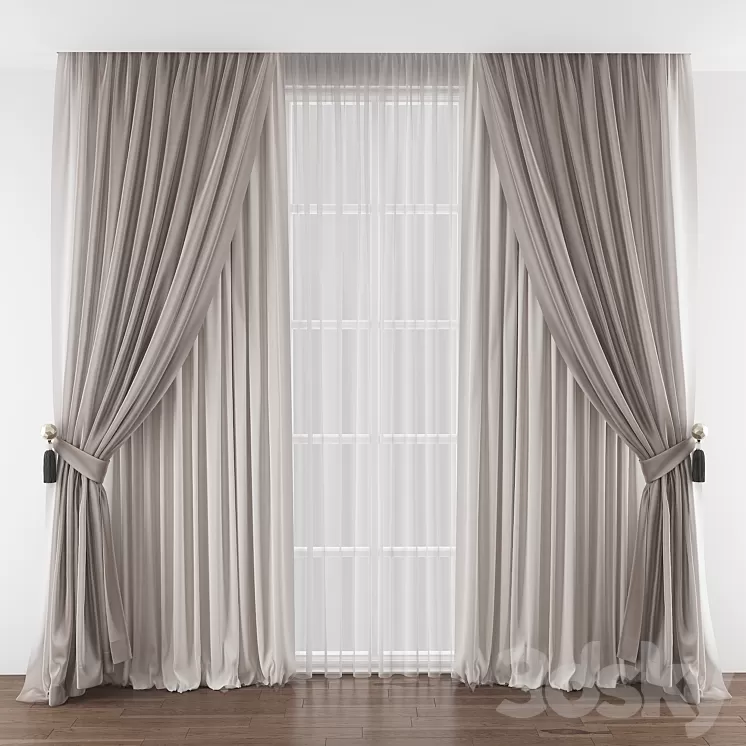 Curtain 429 3D Model