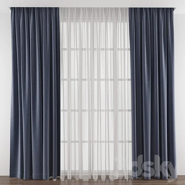 Curtain 436 3DModel