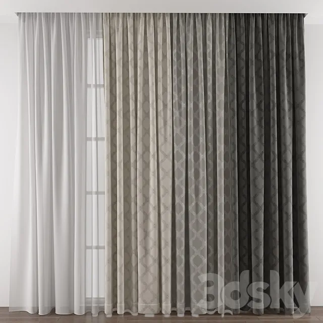 Curtain 438 3DModel