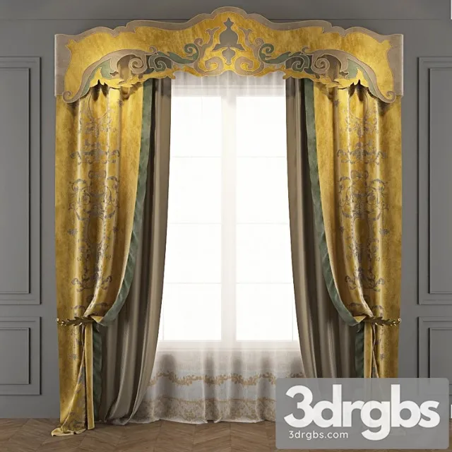 Curtain 440 3D Model Free