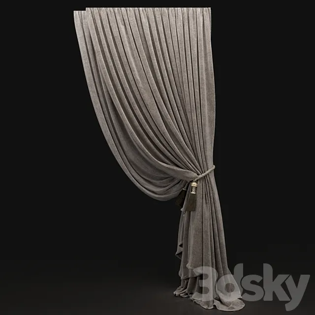 Curtain 461 3DModel
