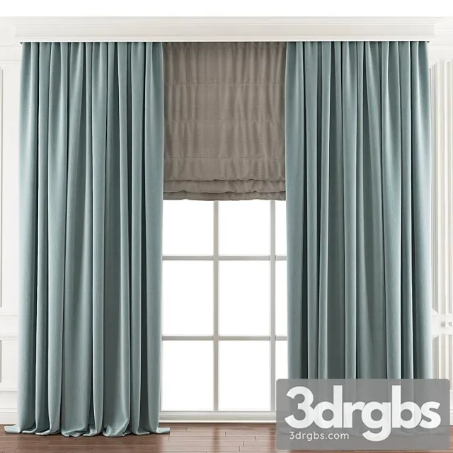 Curtain 468 1 3D Model Free