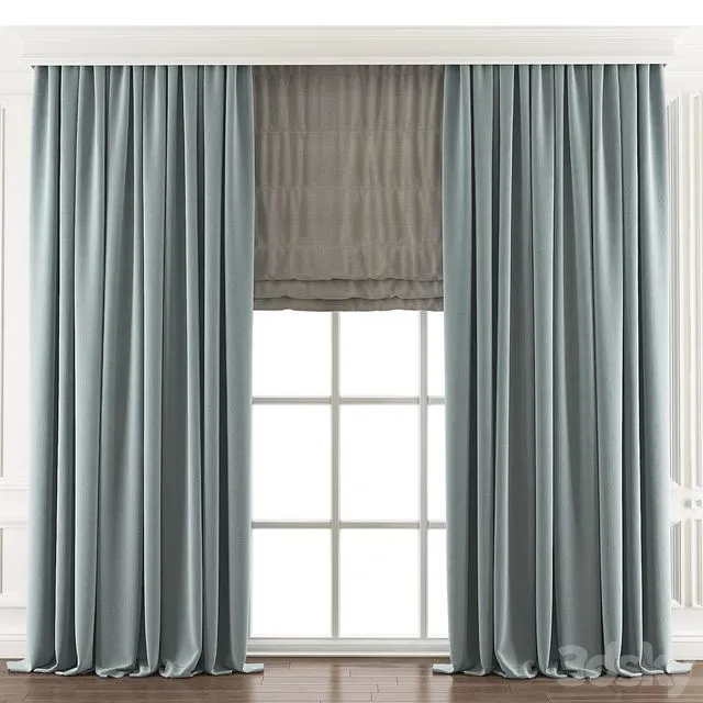 Curtain 468 3D Model