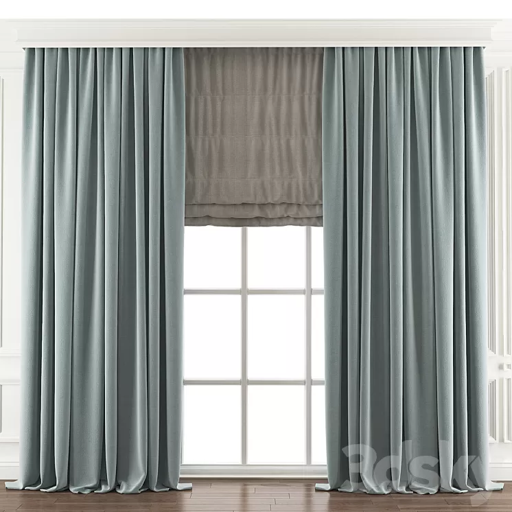 Curtain 468 3D Model