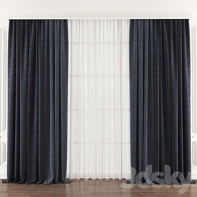 Curtain 475 3D Model