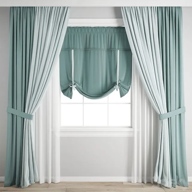 Curtain 478 3D Model