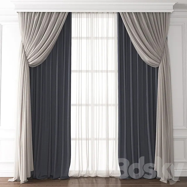 Curtain 480 3D Model