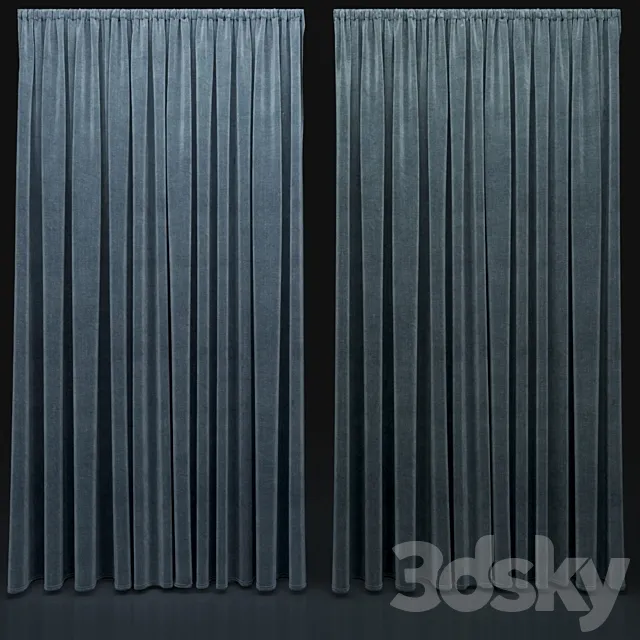 Curtain 495 3D Model
