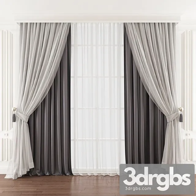 Curtain 498 1 3D Model Free