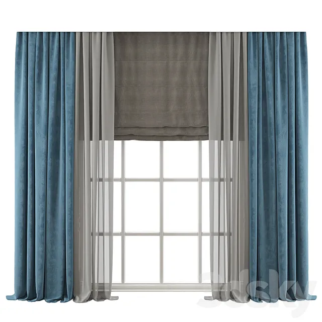 Curtain 521 3DModel