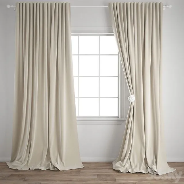 Curtain 525 3D Model