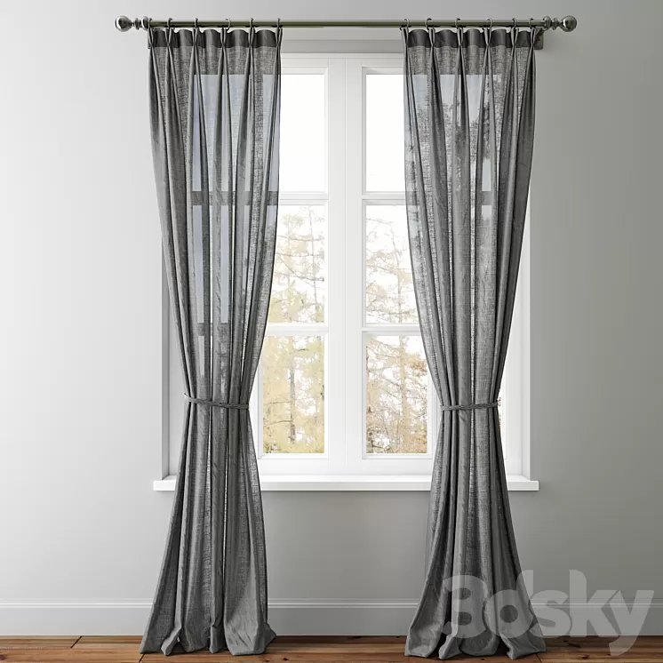 Curtain 53 3D Model