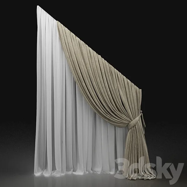 Curtain 538 3DModel