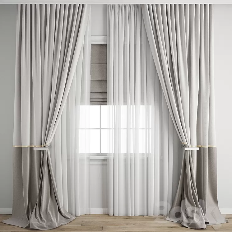 Curtain 539 3D Model