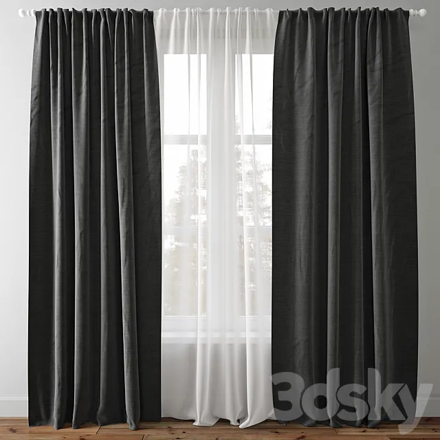 Curtain 54 3DModel