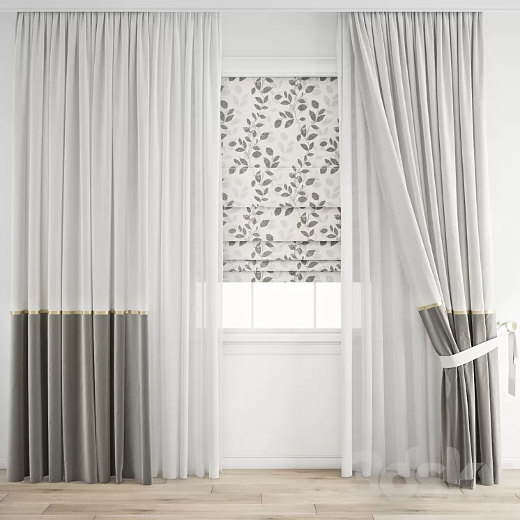 Curtain 544 3D Model