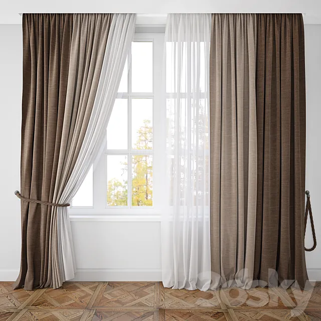 Curtain 55 3DModel