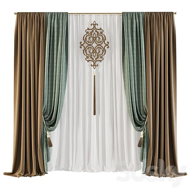 Curtain 550 3D Model