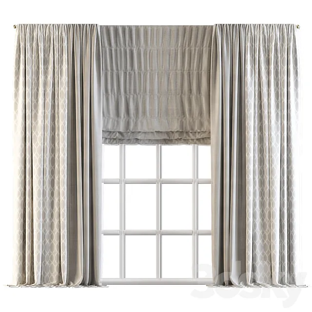 Curtain 556 3DModel