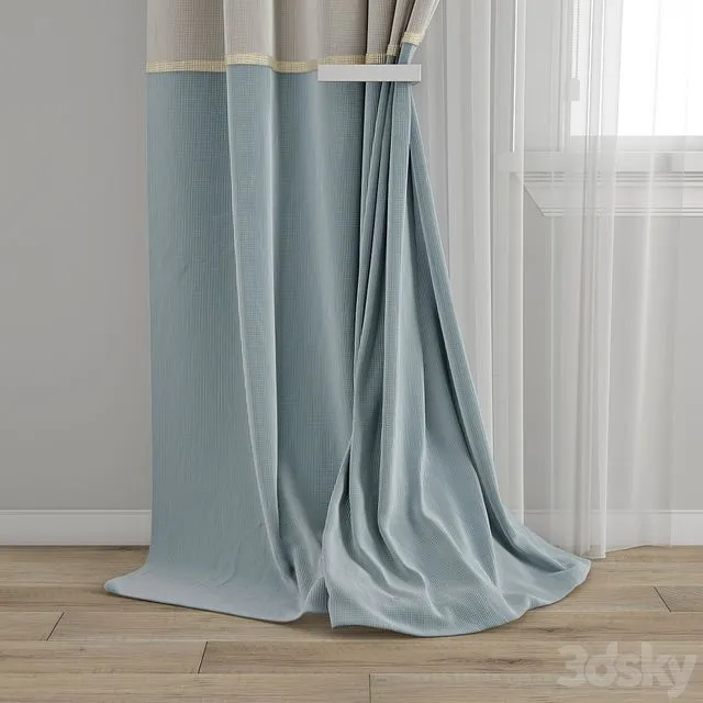 Curtain 558 3D Model