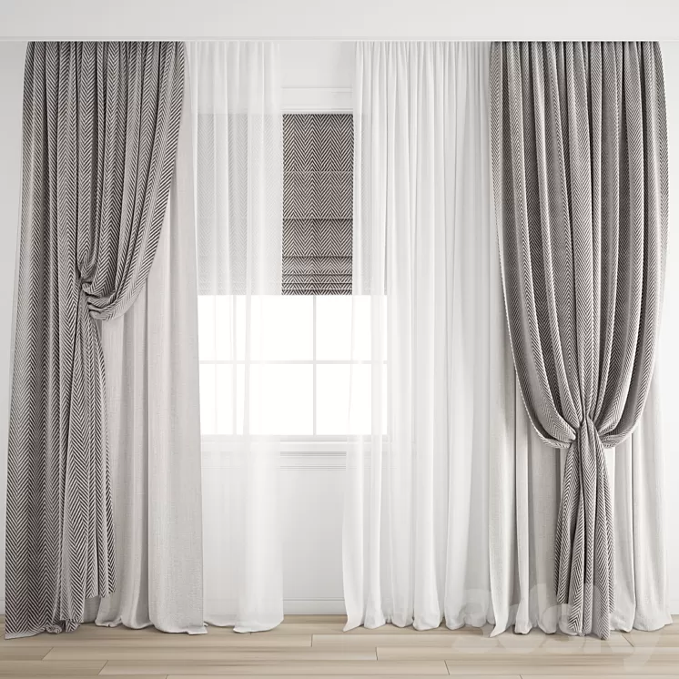 Curtain 562 3D Model