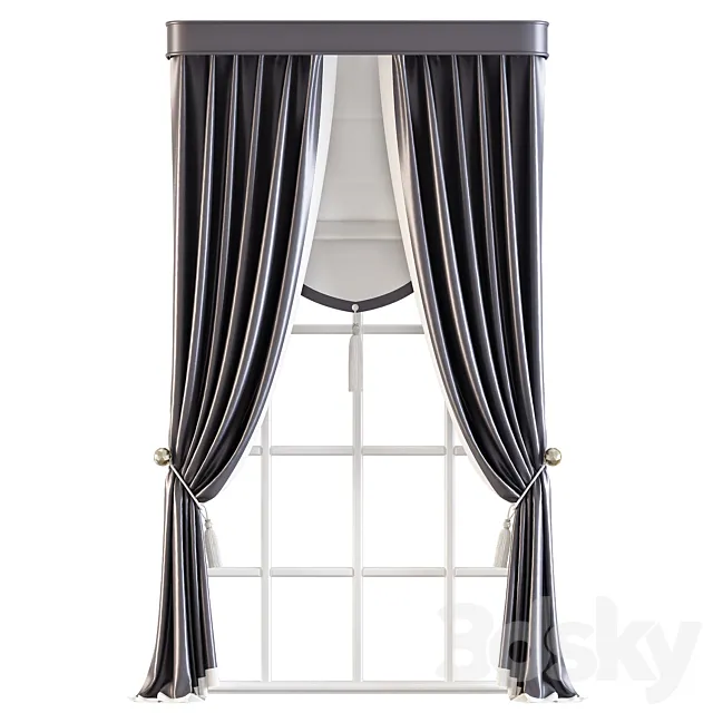 Curtain 564 3D Model