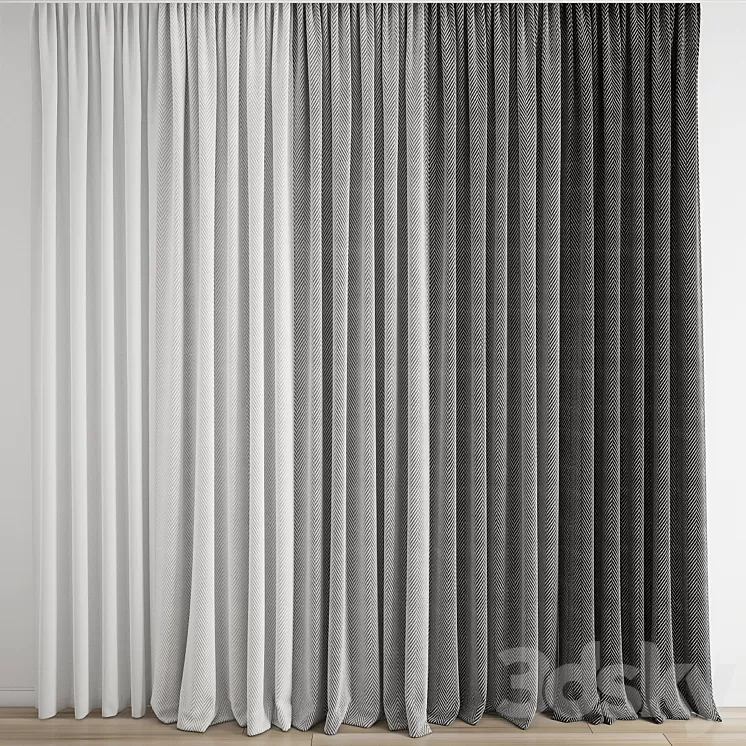 curtain 567 3D Model