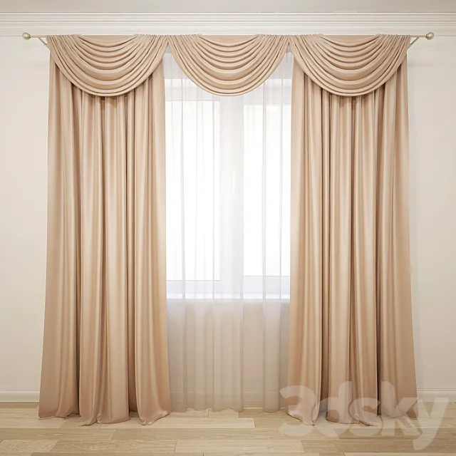 Curtain-57 3D Model