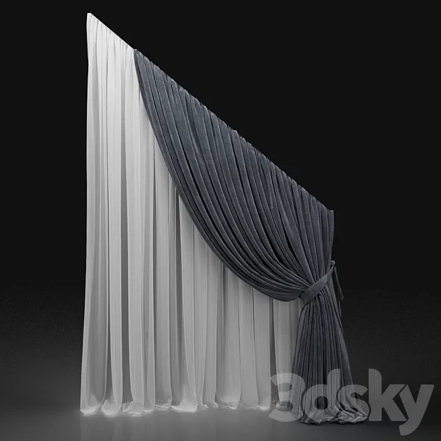 Curtain 573 3DModel