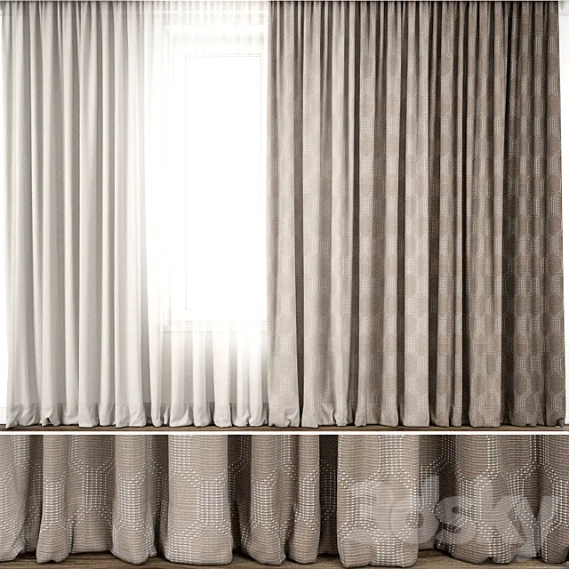 Curtain 60 3DModel