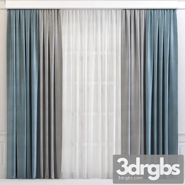 Curtain 602 3D Model Free