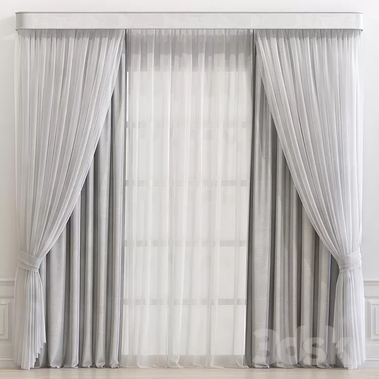 Curtain 615 3D Model