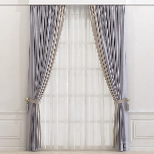 Curtain 626 3D Model