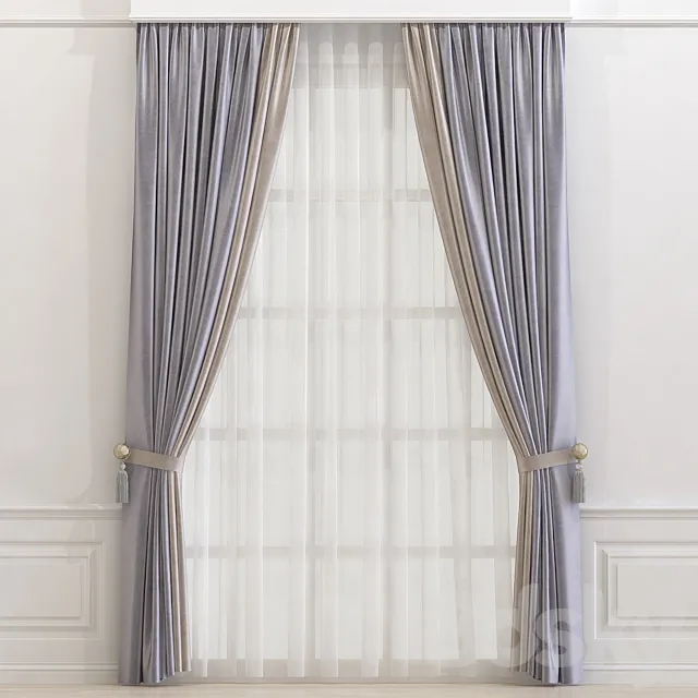 Curtain 626 3D Model