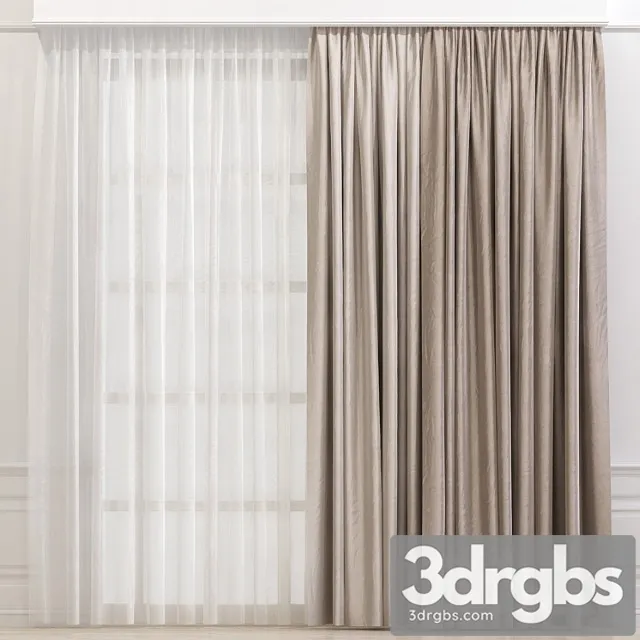 Curtain 630 3D Model Free