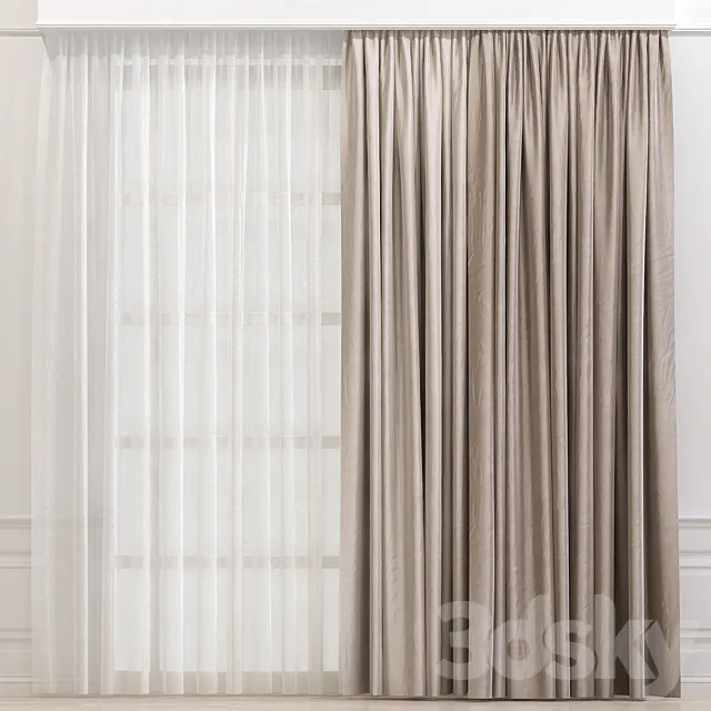 Curtain 630 3D Model