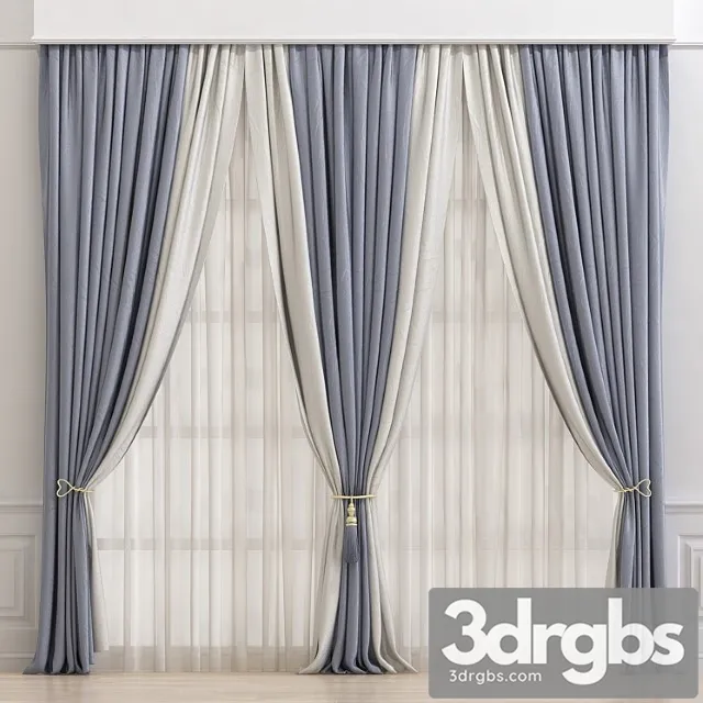 Curtain 655 3D Model Free