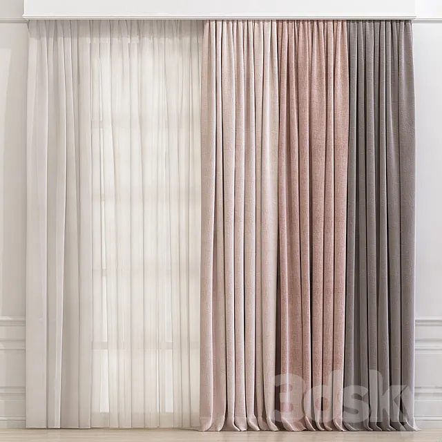 Curtain 659 3D Model