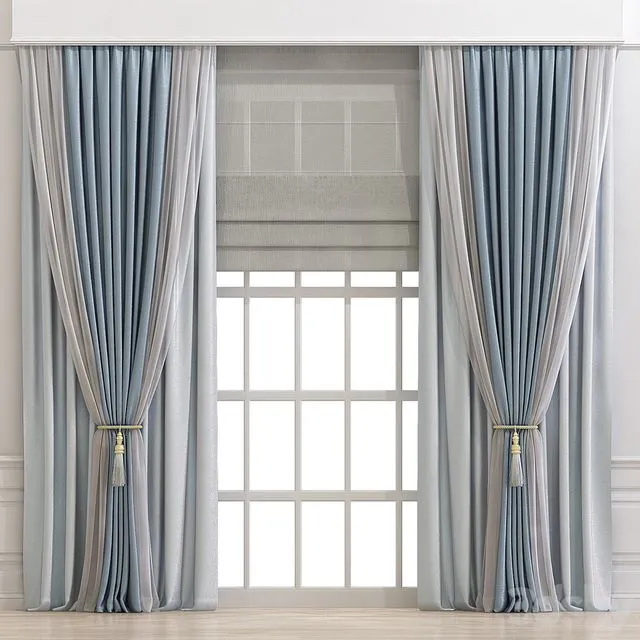 Curtain 668 3D Model