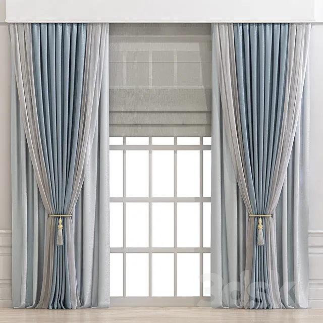 Curtain 668 3D Model