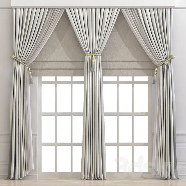 Curtain 675 3D Model